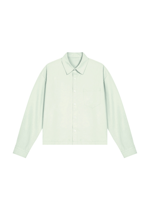 Unisex Boxy Long Sleeve Shirt