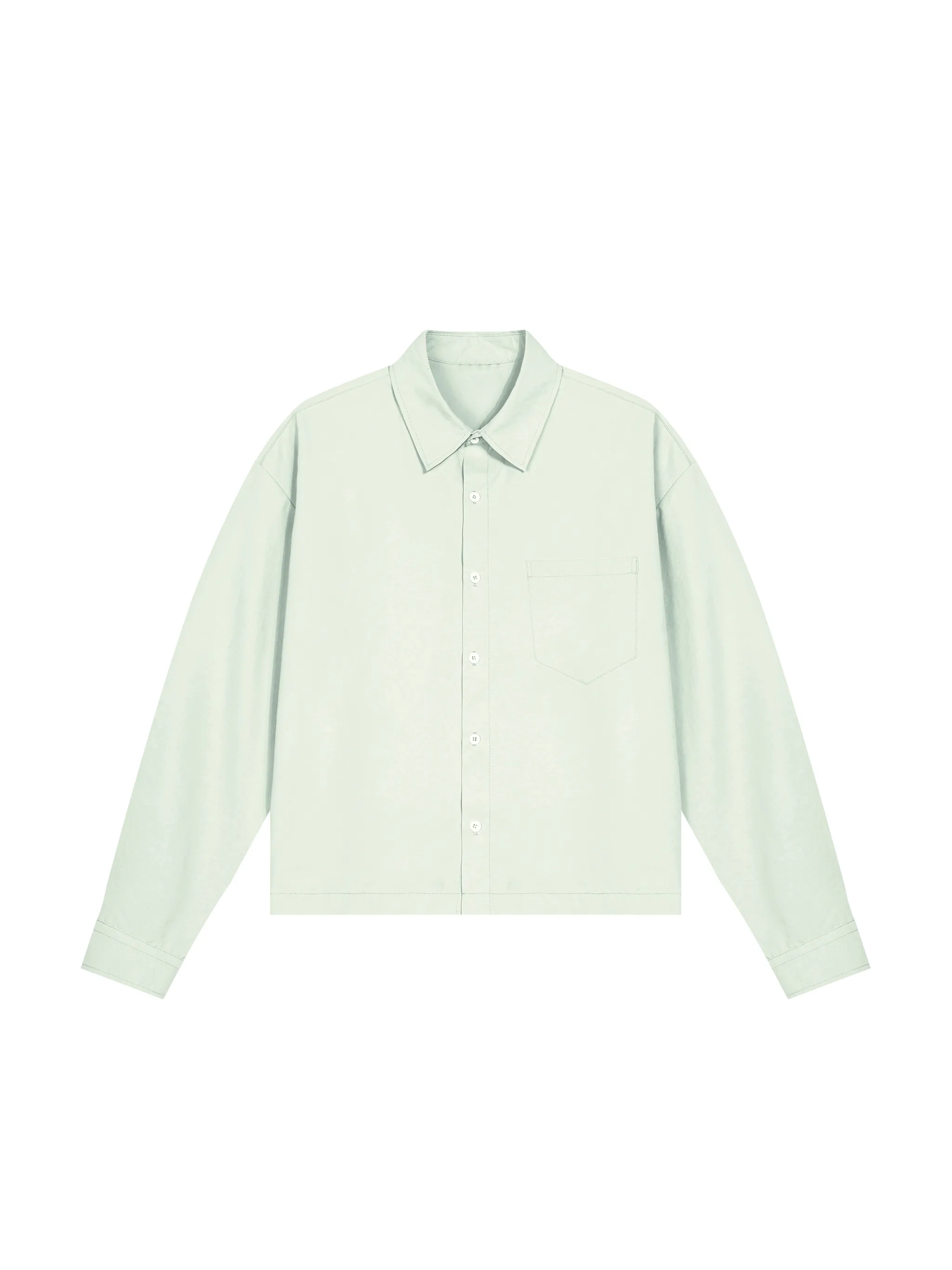 Unisex Boxy Long Sleeve Shirt