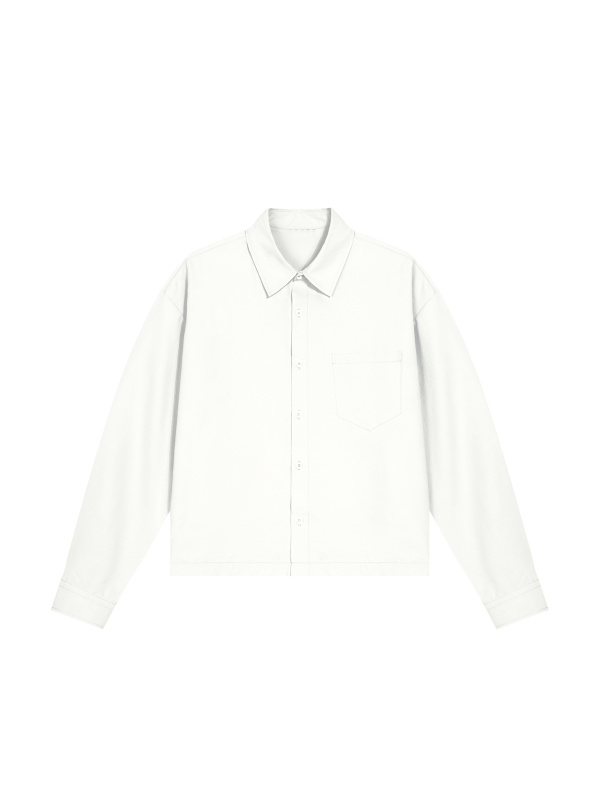 Unisex Boxy Long Sleeve Shirt