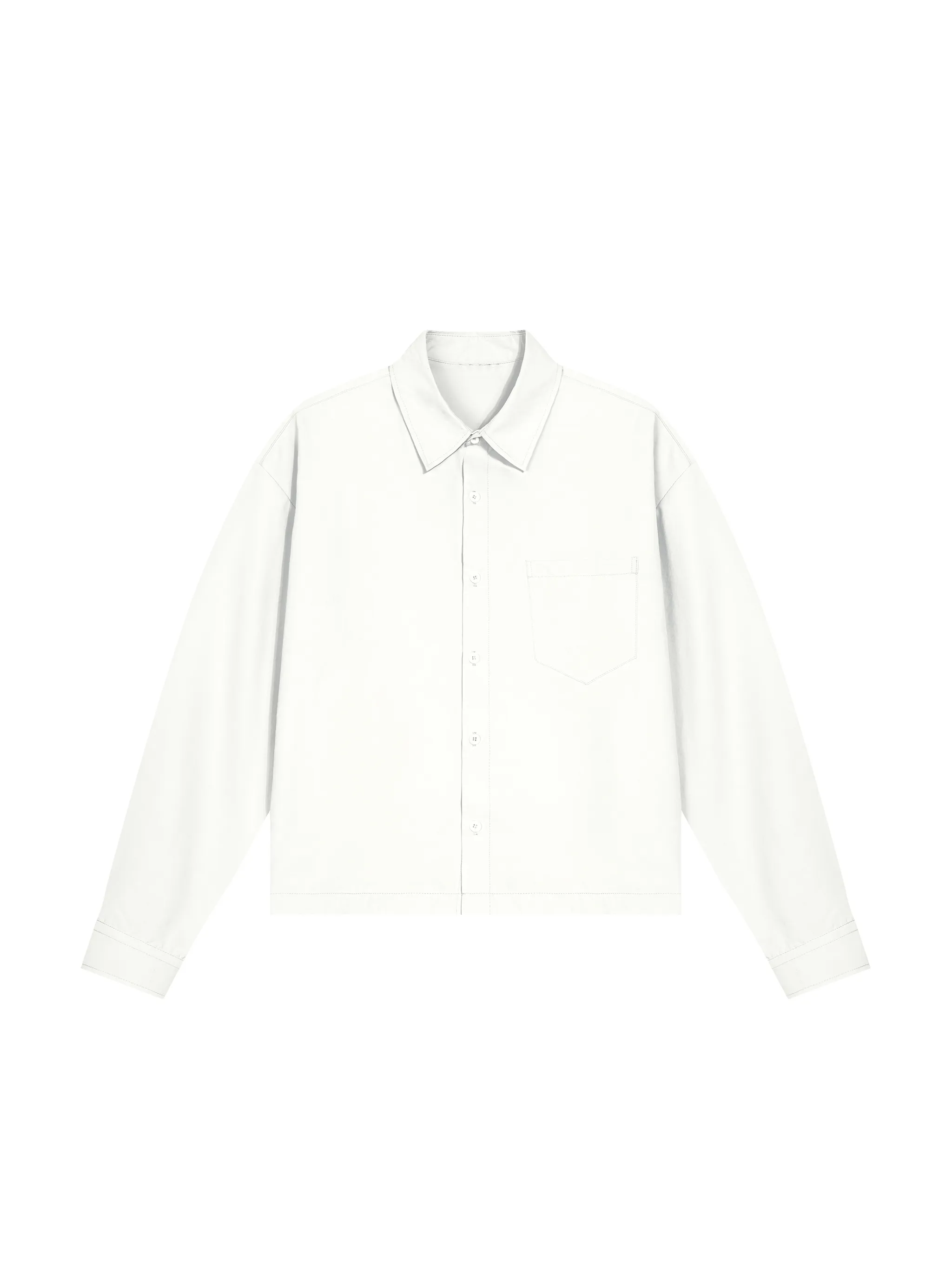 Unisex Boxy Long Sleeve Shirt