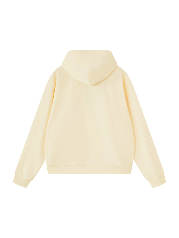 Unisex Drop Shoulder Full Zip Hoodie