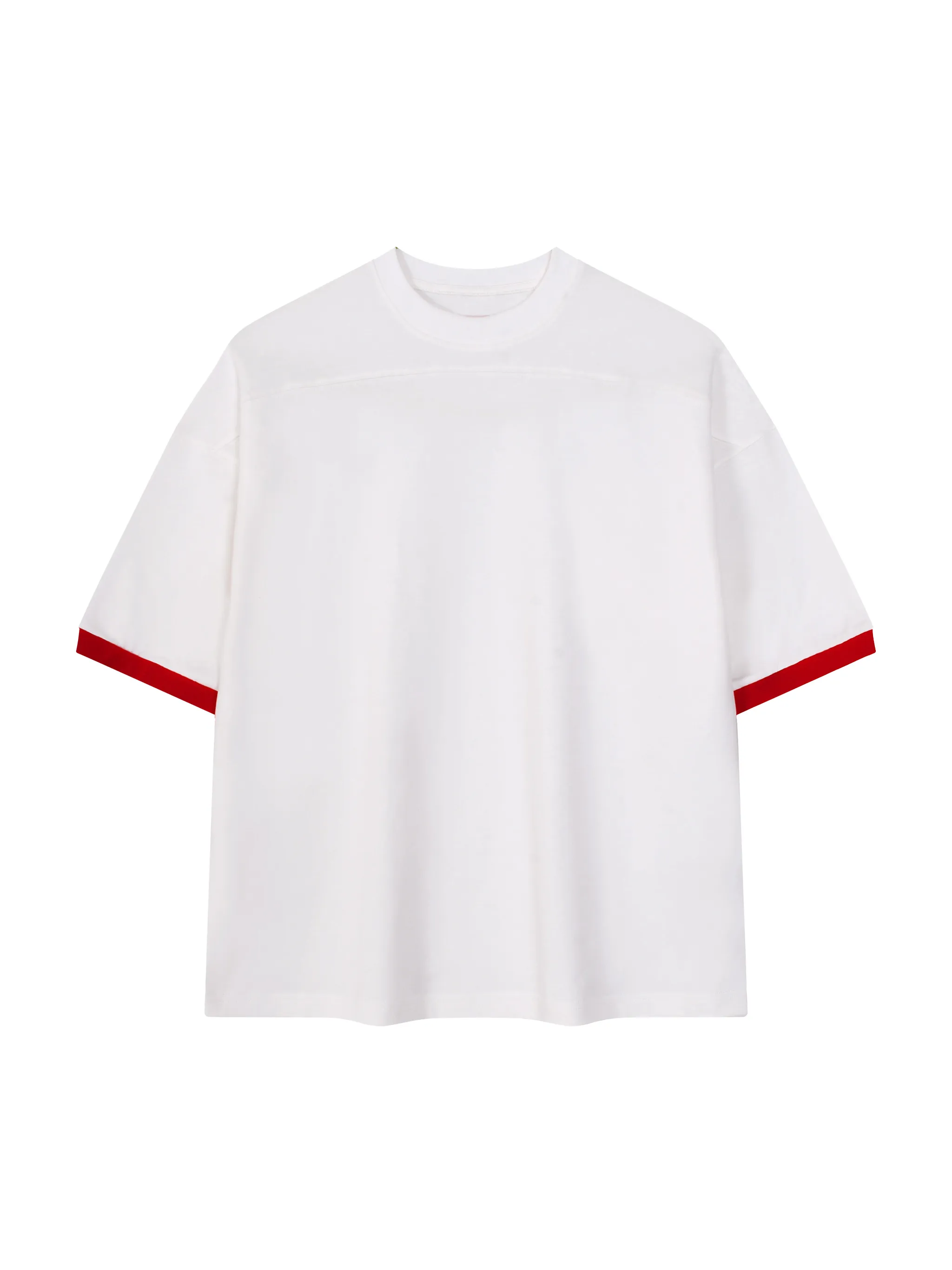 Unisex Color Block Drop Shoulder T-Shirt