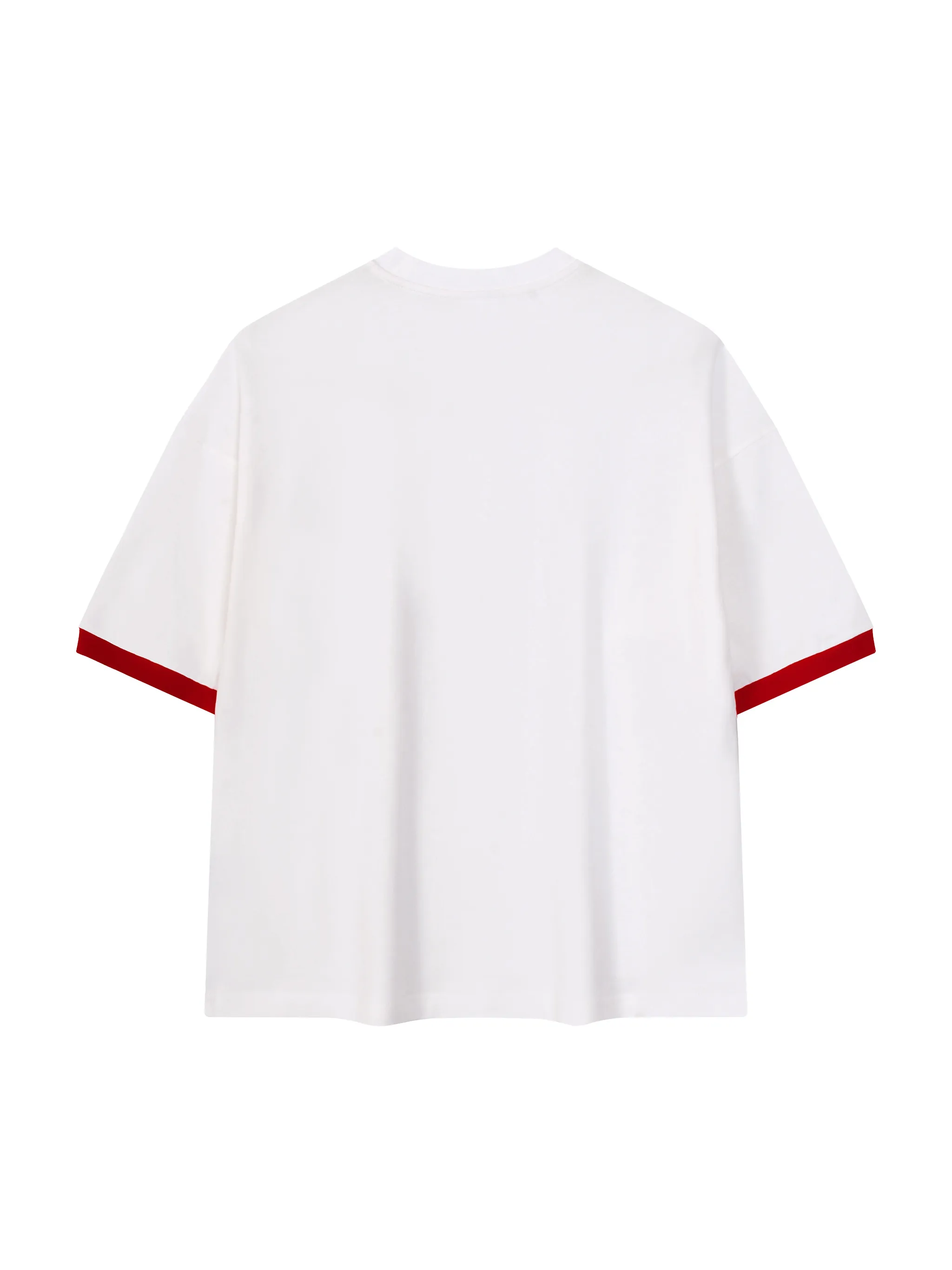Unisex Color Block Drop Shoulder T-Shirt