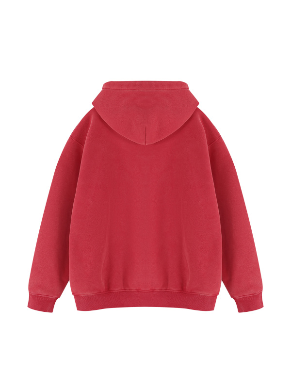Unisex Vintage Wash Fleece Hoodie