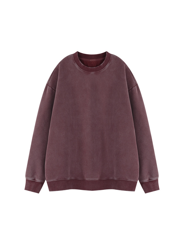 Unisex Vintage Wash Fleece Sweatshirt