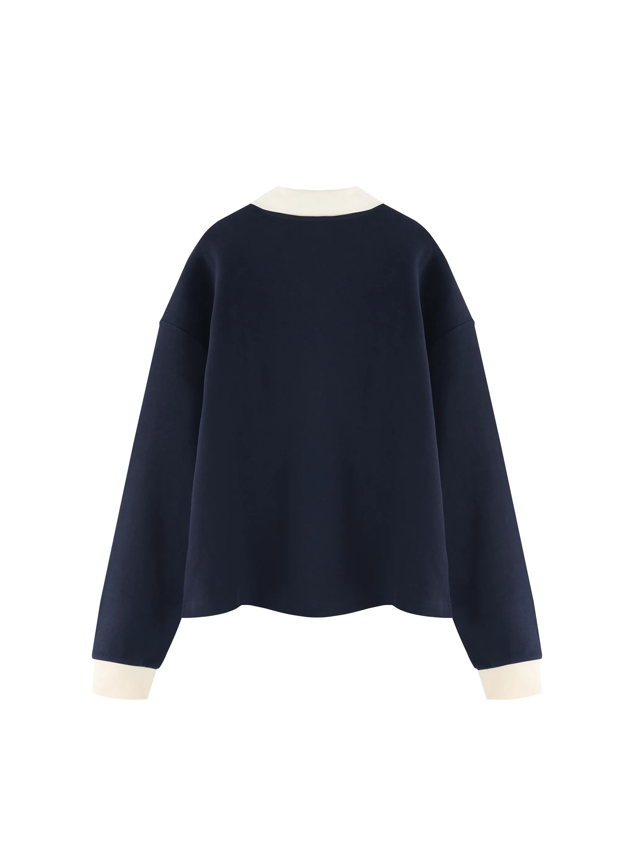 Unisex Color Block Long Sleeve Sweatshirt