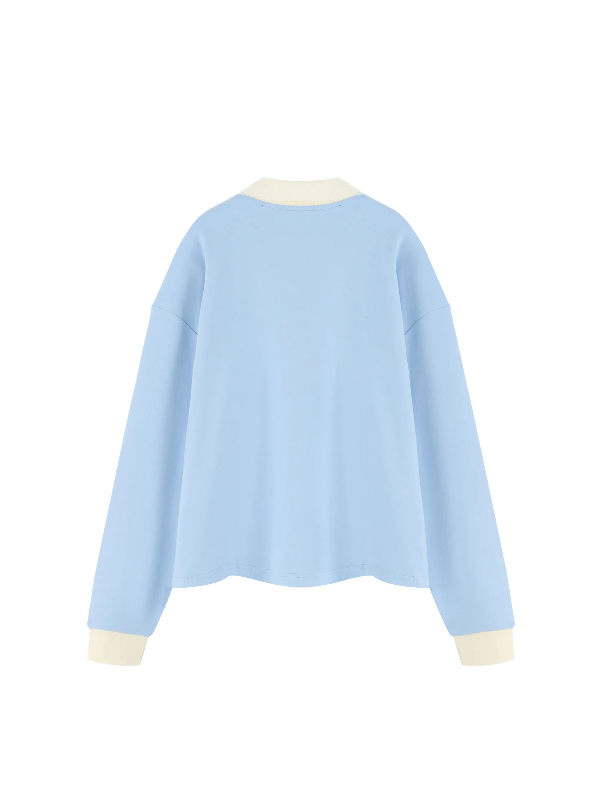 Unisex Color Block Long Sleeve Sweatshirt