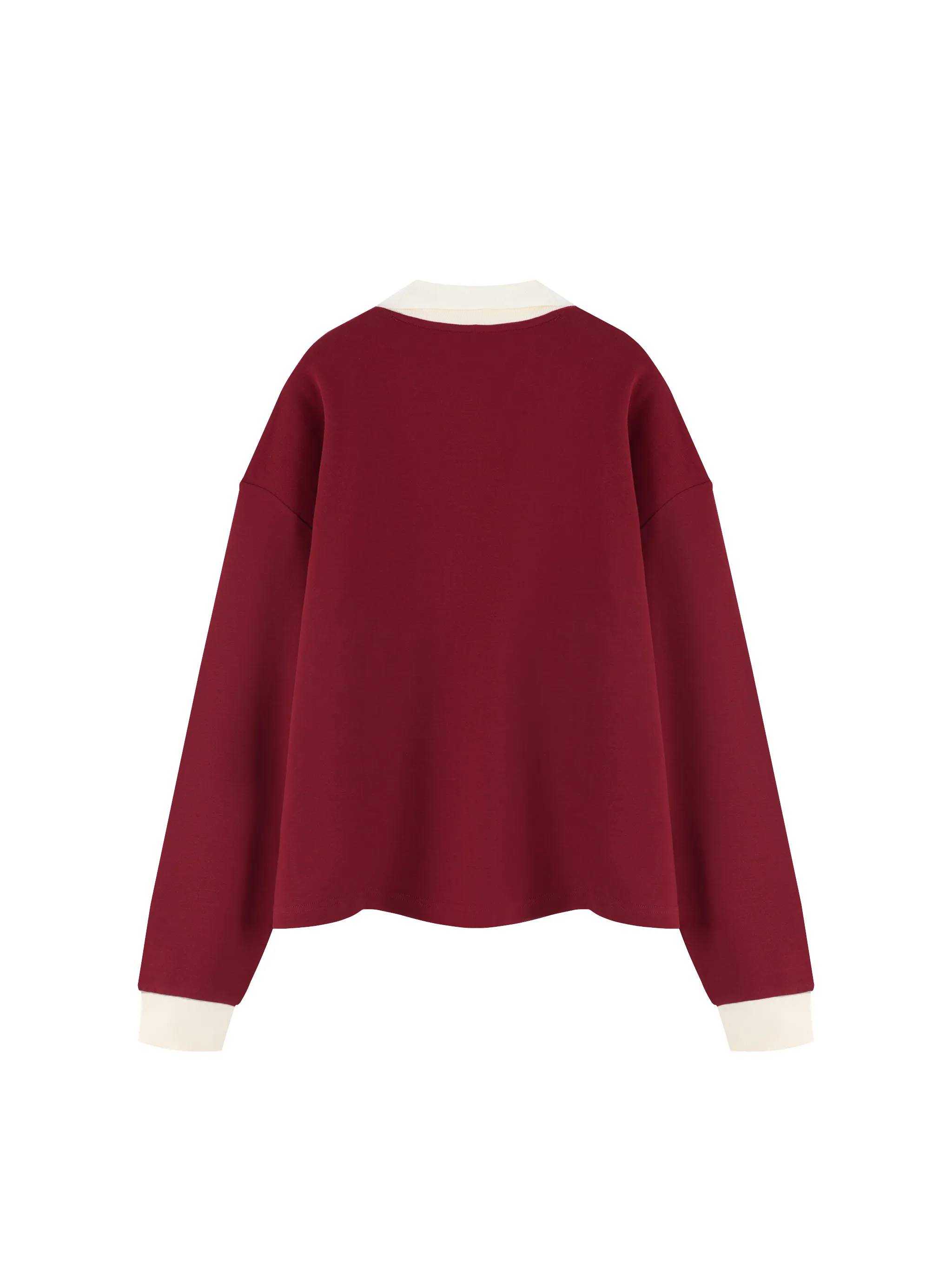 Unisex Color Block Long Sleeve Sweatshirt