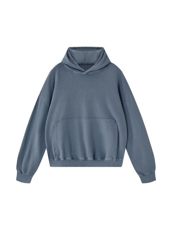 Unisex Boxy Vintage Washed Hoodie