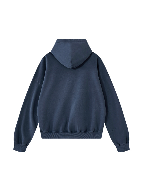 Unisex Boxy Vintage Washed Hoodie