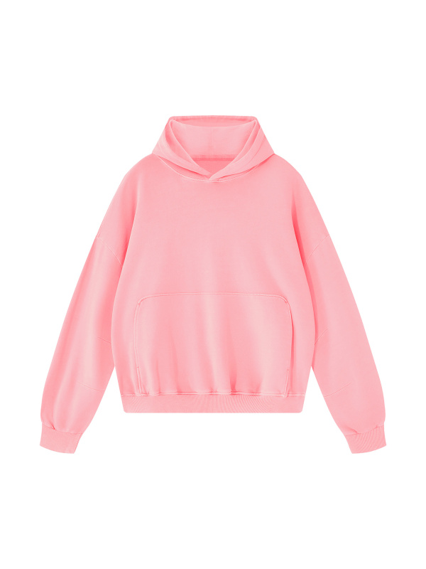 Unisex Boxy Vintage Washed Hoodie