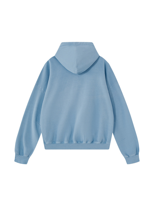 Unisex Boxy Vintage Washed Hoodie