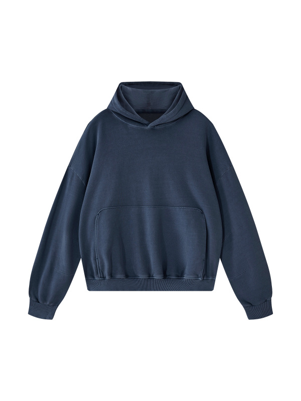 Unisex Boxy Vintage Washed Hoodie