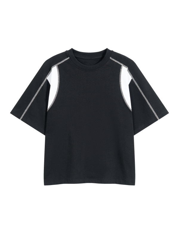 Unisex Raglan Color Block T-Shirt