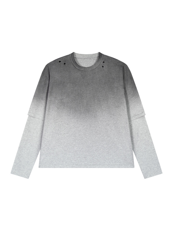 Unisex Vintage Wash Layered T-Shirt