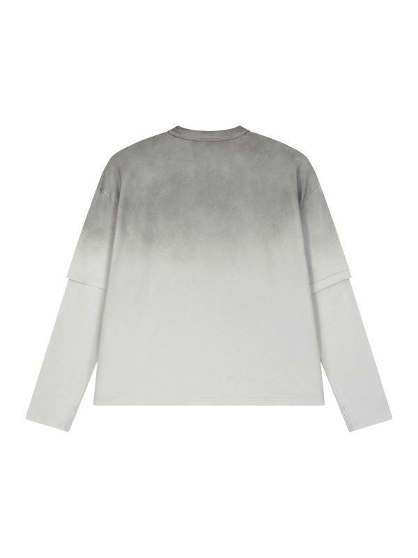 Unisex Vintage Wash Layered T-Shirt