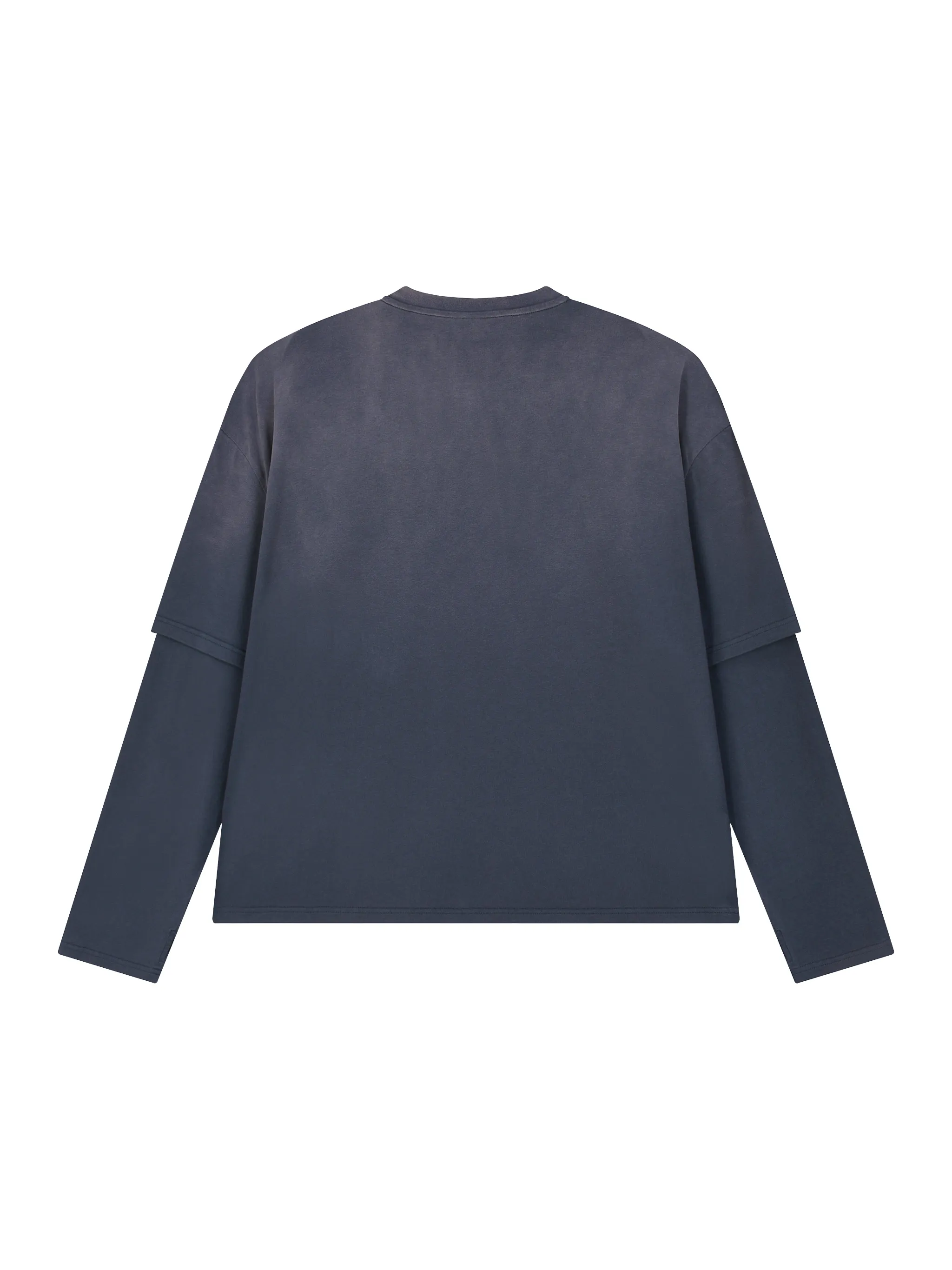Unisex Vintage Wash Layered T-Shirt