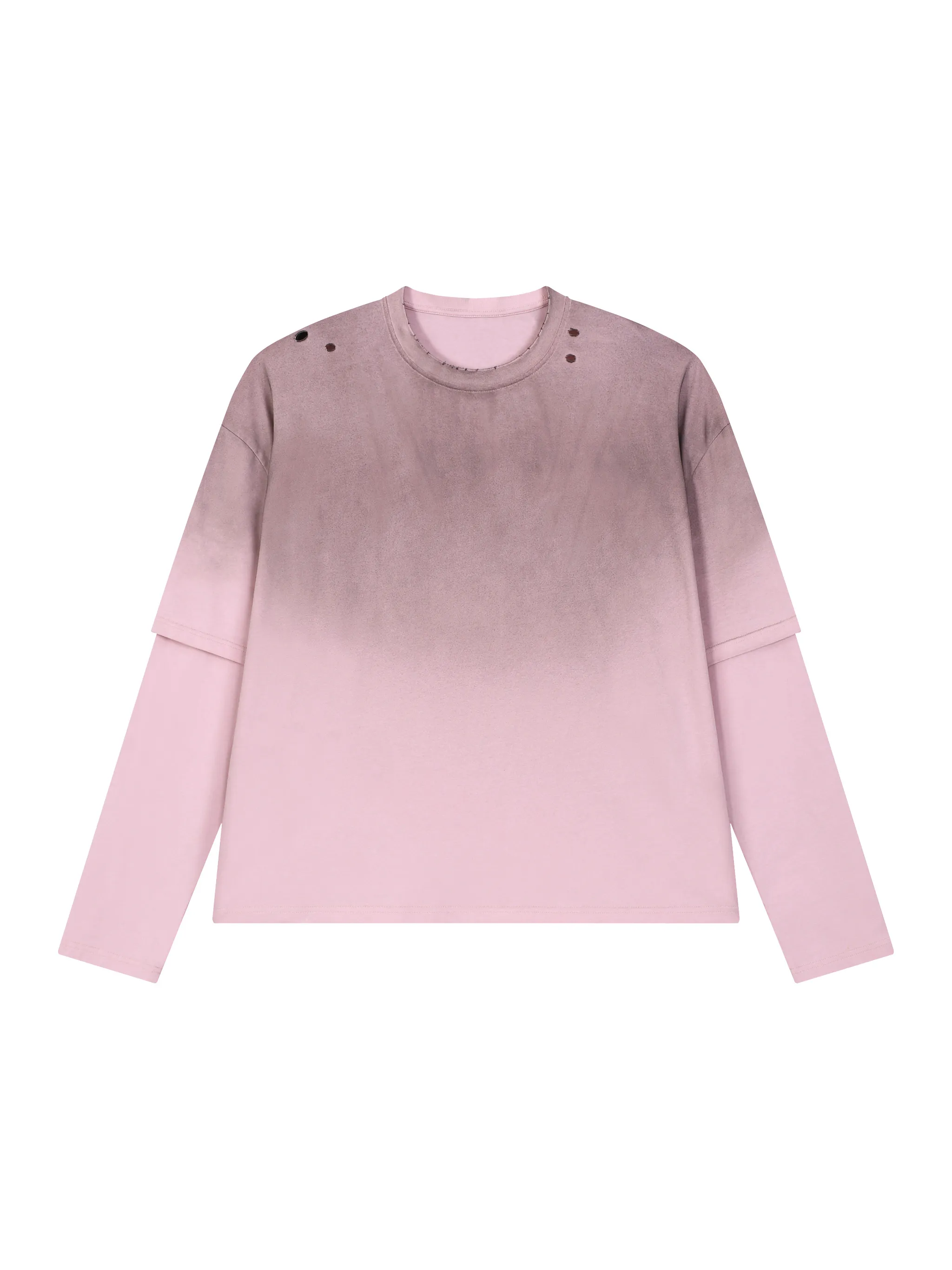 Unisex Vintage Wash Layered T-Shirt