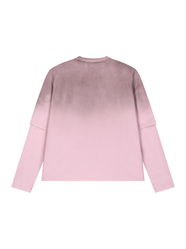 Unisex Vintage Wash Layered T-Shirt