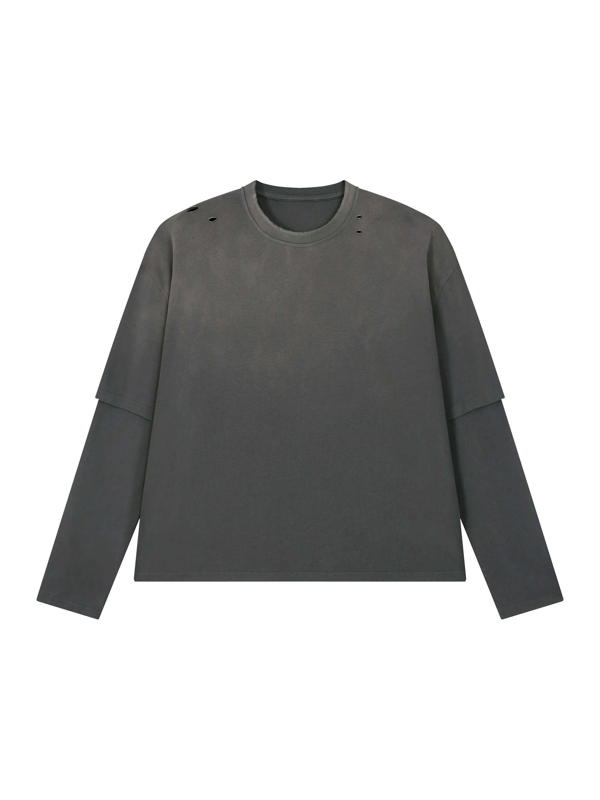 Unisex Vintage Wash Layered T-Shirt