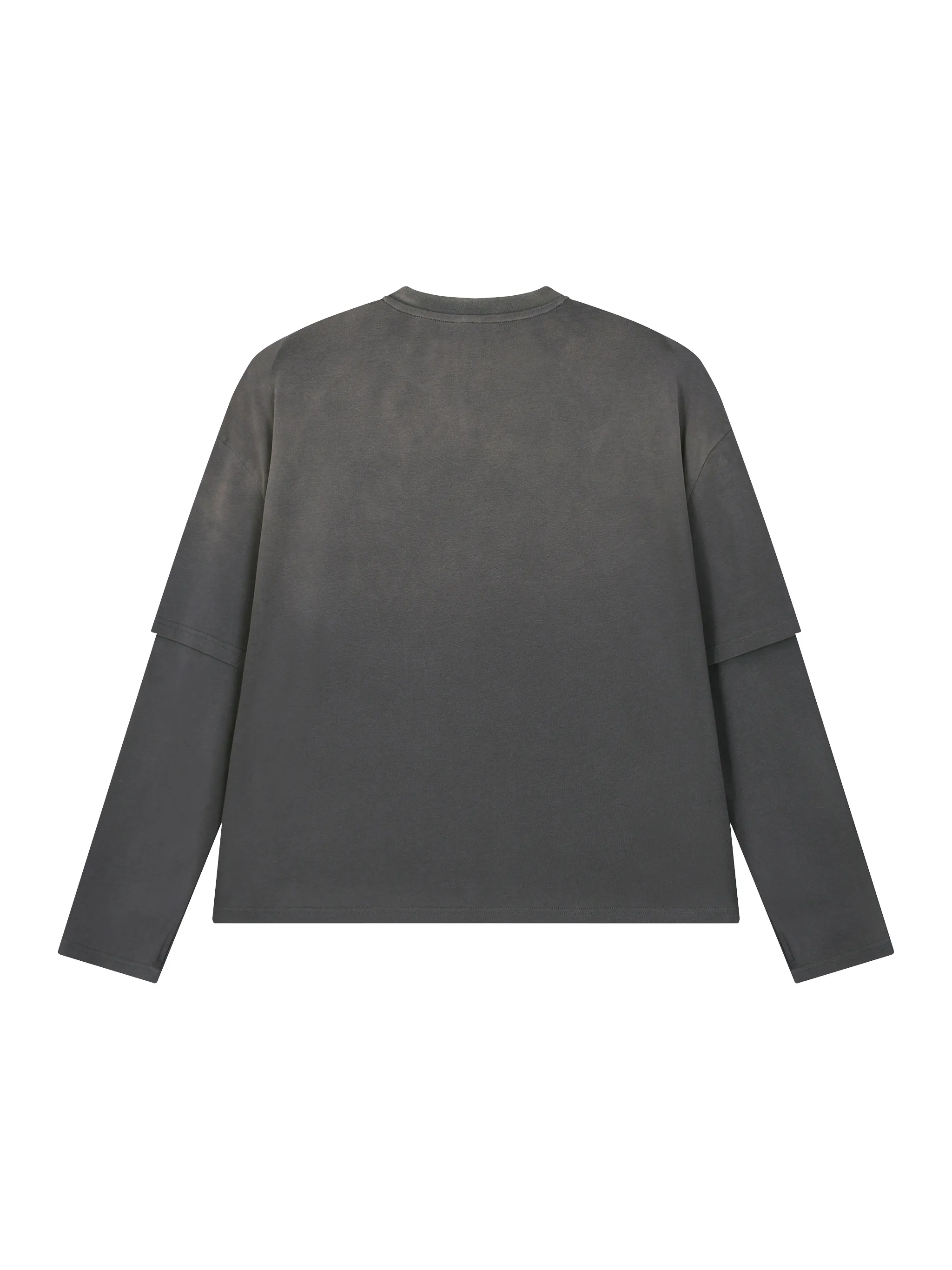 Unisex Vintage Wash Layered T-Shirt