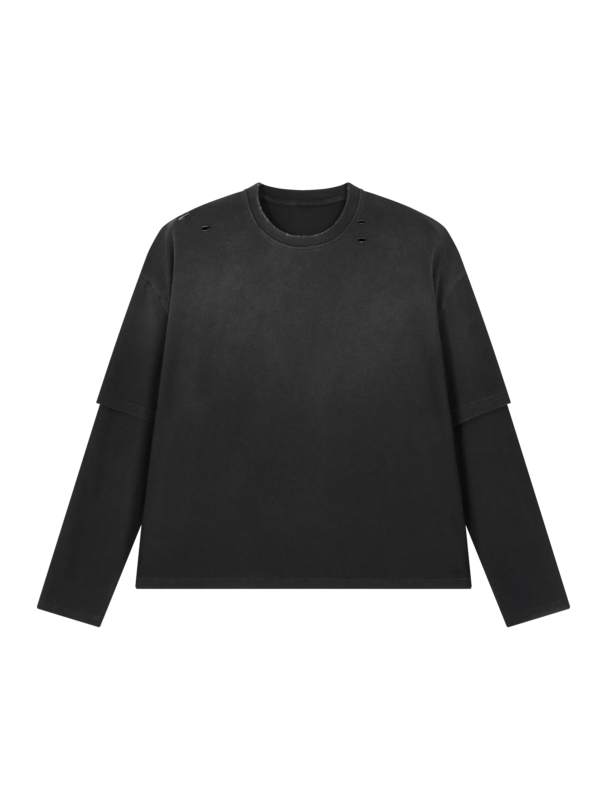 Unisex Vintage Wash Layered T-Shirt