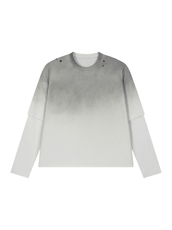 Unisex Vintage Wash Layered T-Shirt