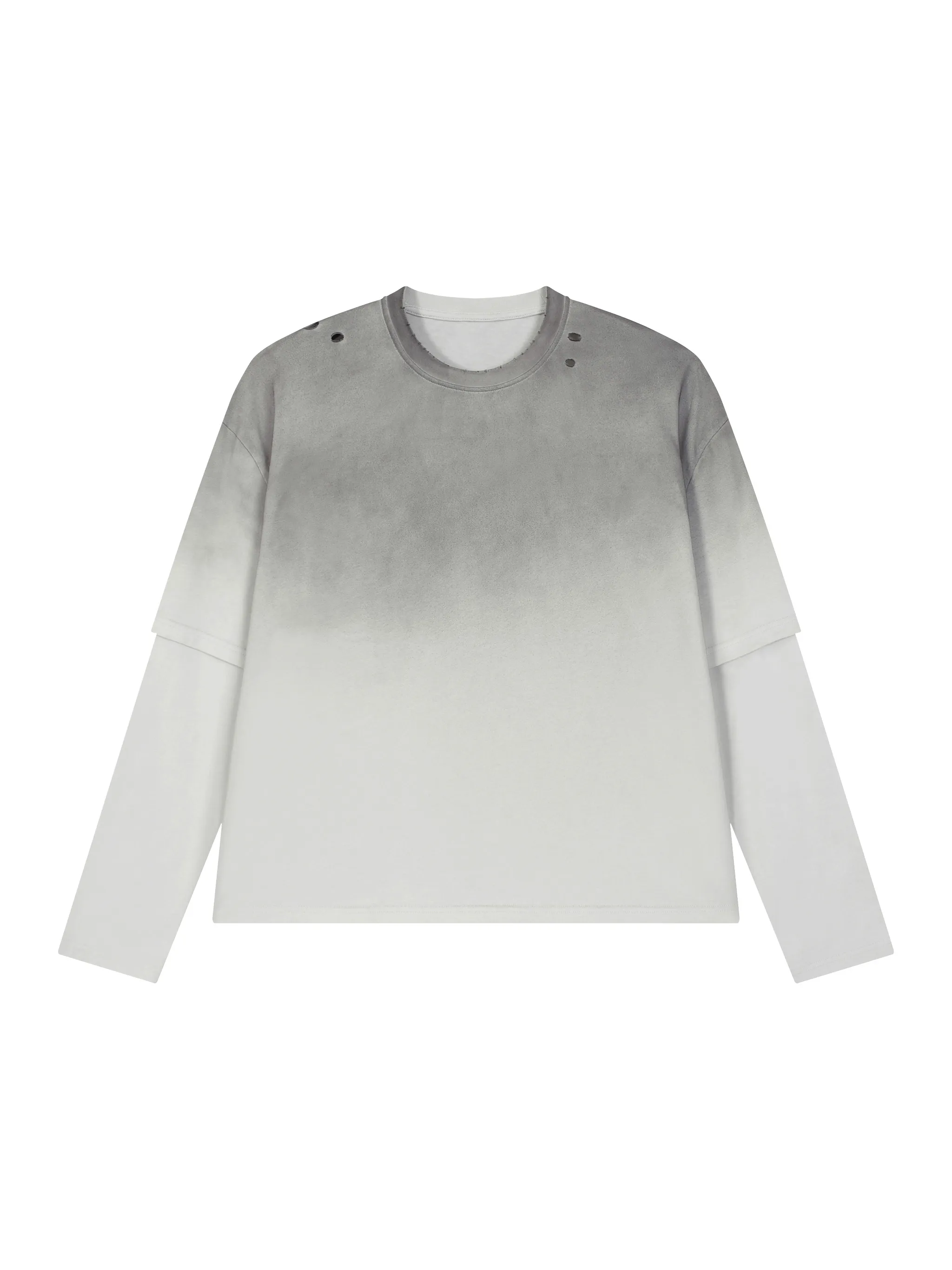 Unisex Vintage Wash Layered T-Shirt