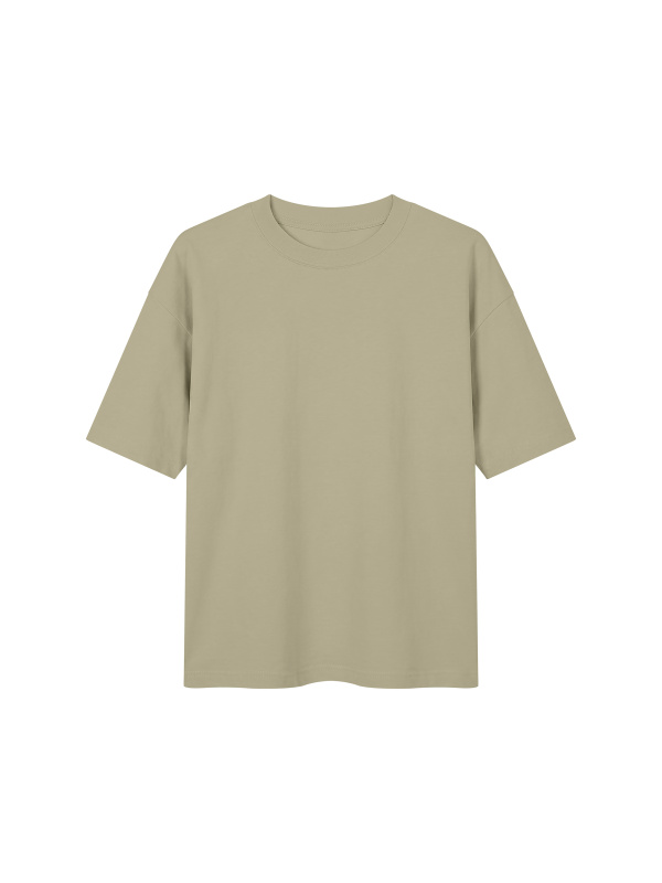 Unisex Drop Shoulder Cotton T-Shirt