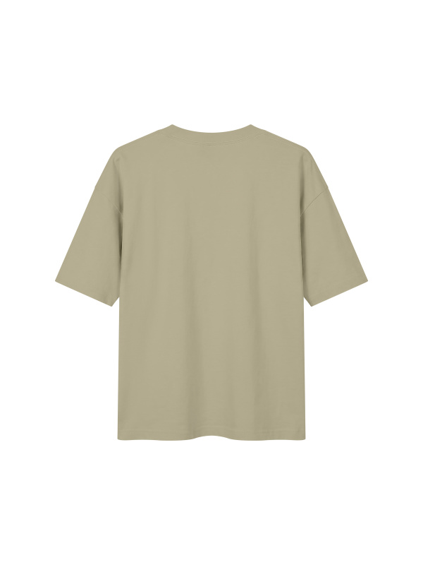 Unisex Drop Shoulder Cotton T-Shirt