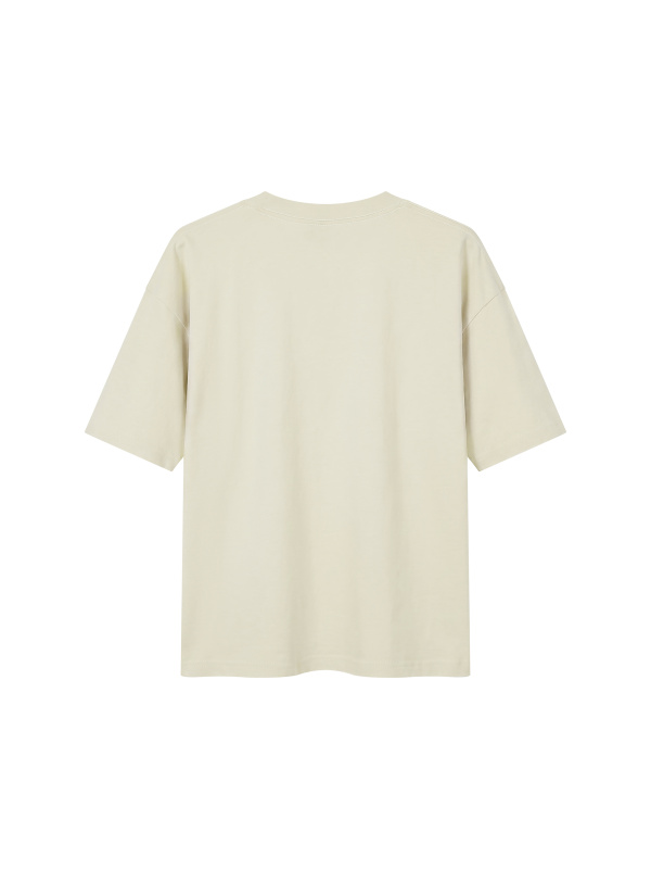 Unisex Drop Shoulder Cotton T-Shirt