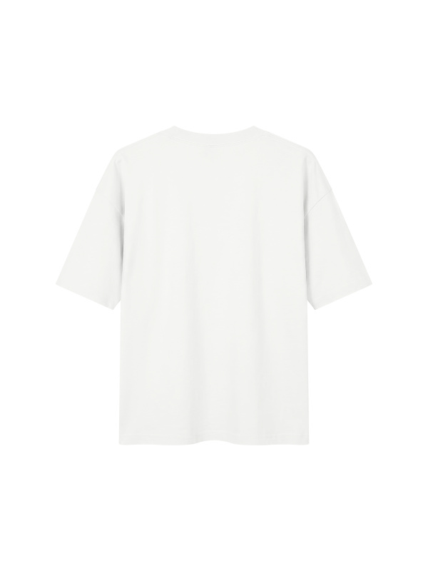 Unisex Drop Shoulder Cotton T-Shirt