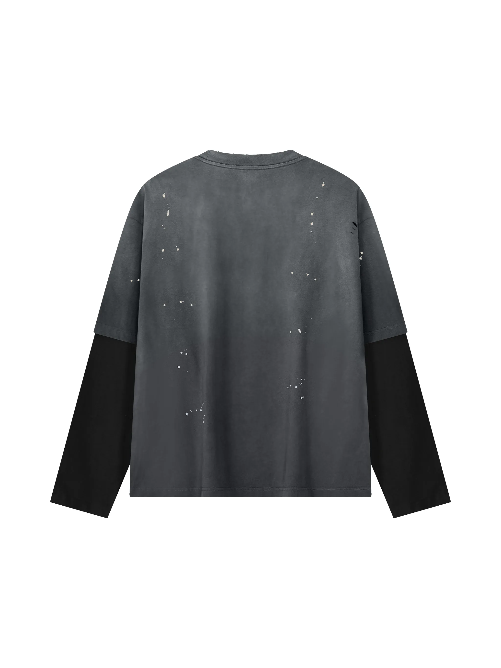 Unisex Vintage Wash Distressed Layer T-Shirt