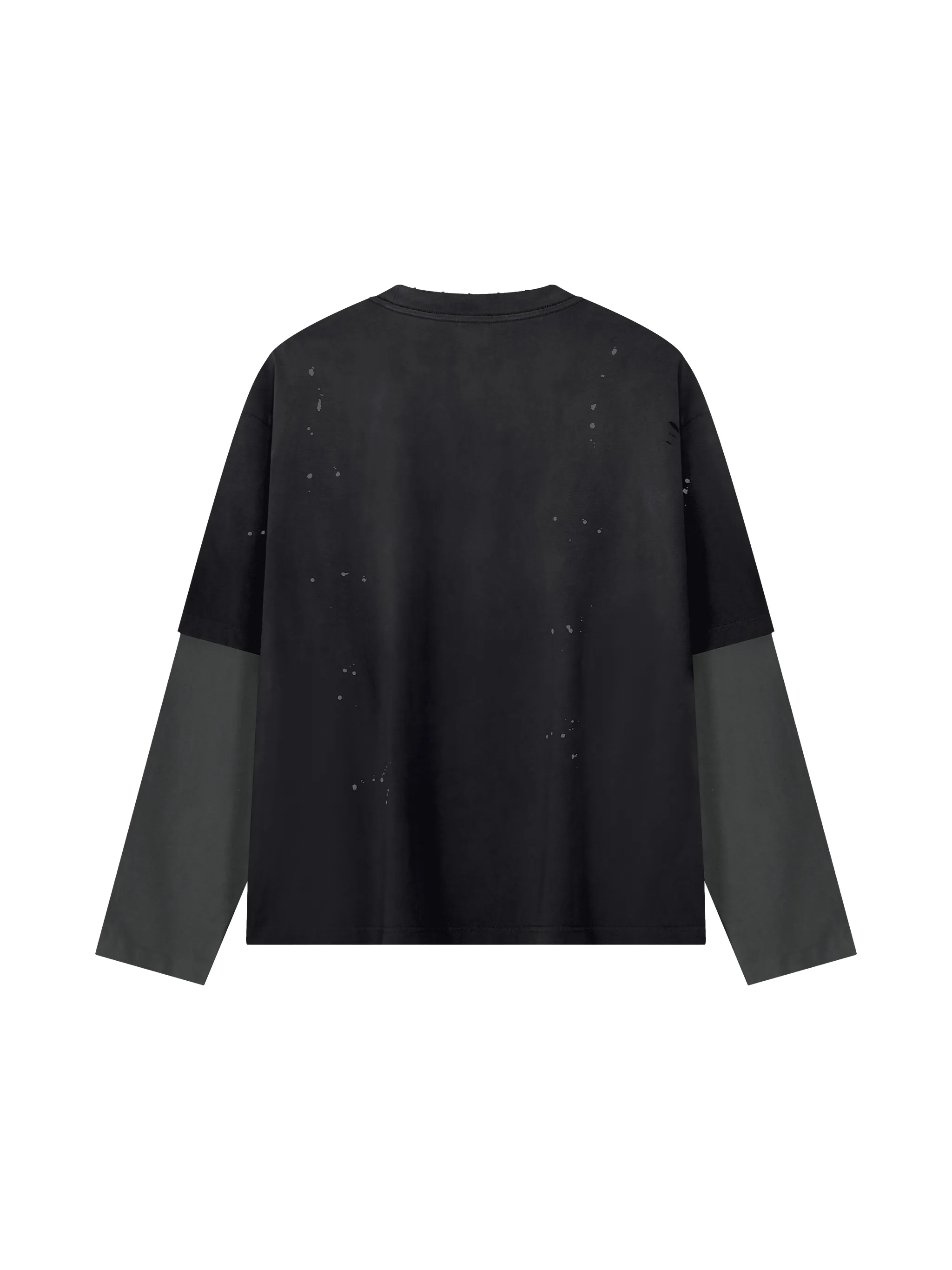 Unisex Vintage Wash Distressed Layer T-Shirt