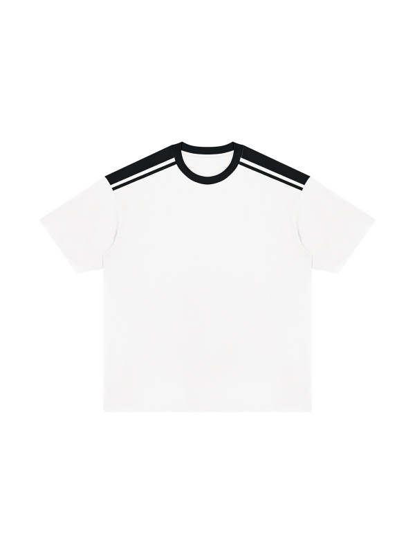 Unisex Color Block Loose T-Shirt