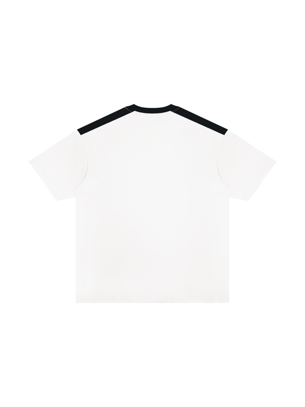 Unisex Color Block Loose T-Shirt