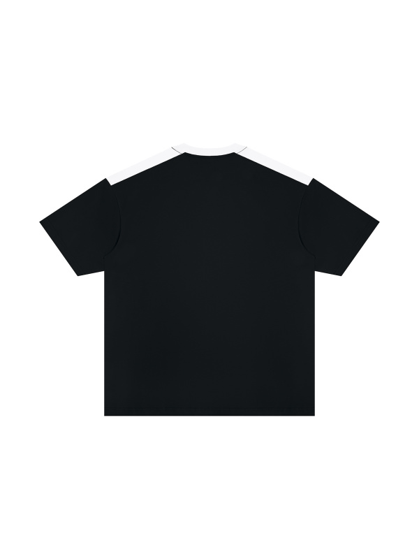 Unisex Color Block Loose T-Shirt