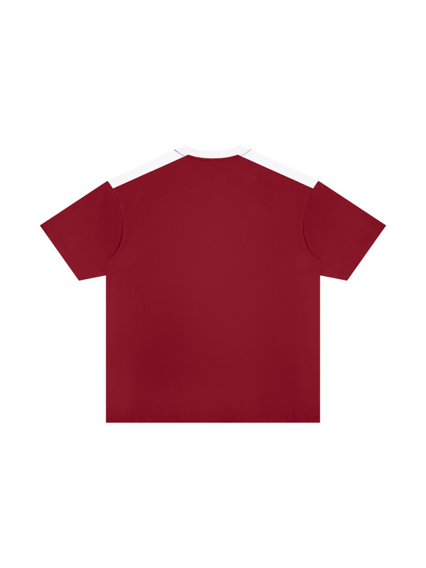 Unisex Color Block Loose T-Shirt