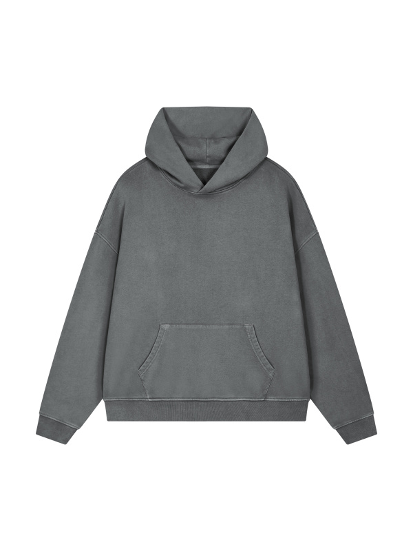 Unisex Vintage Wash Boxy Hoodie