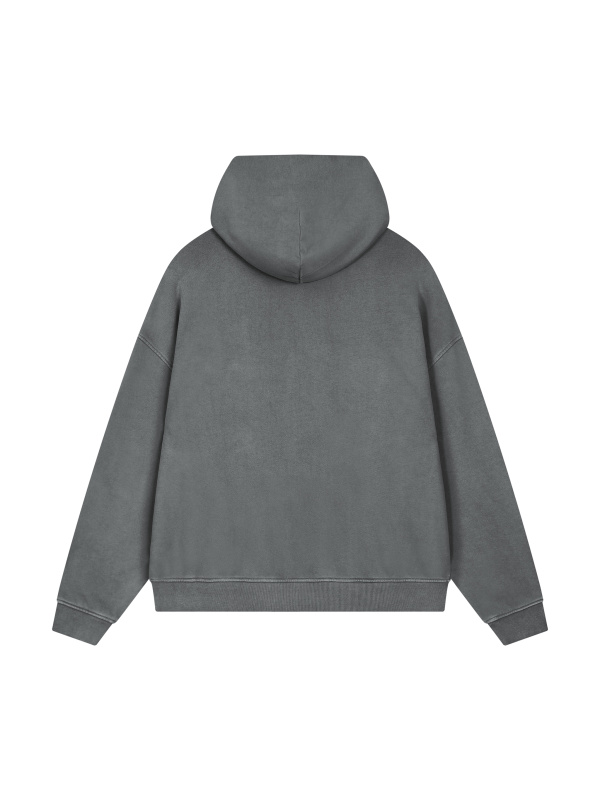 Unisex Vintage Wash Boxy Hoodie