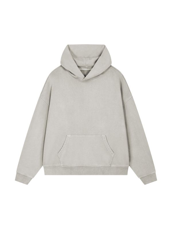 Unisex Vintage Wash Boxy Hoodie