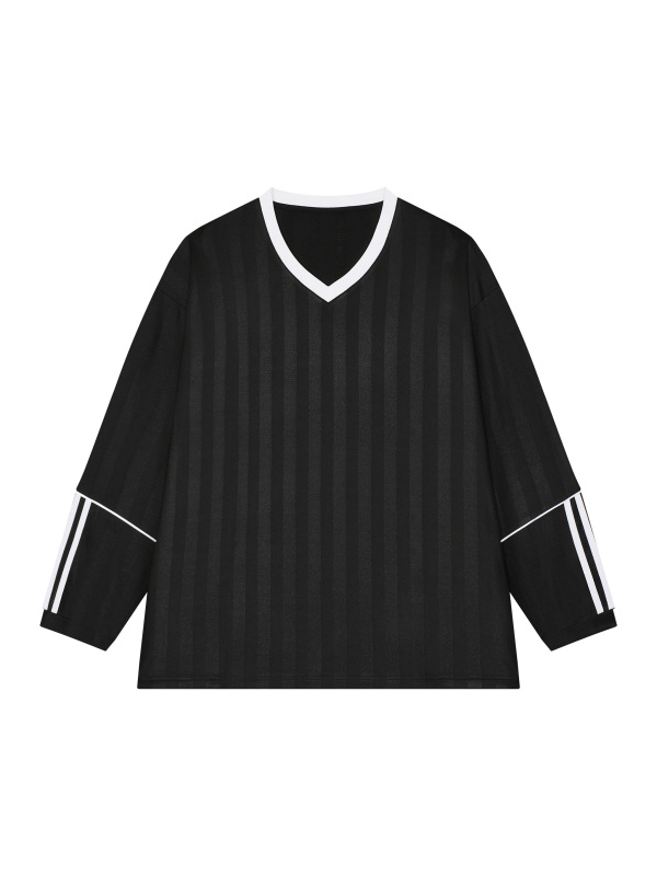 Unisex Striped Soccer Jersey