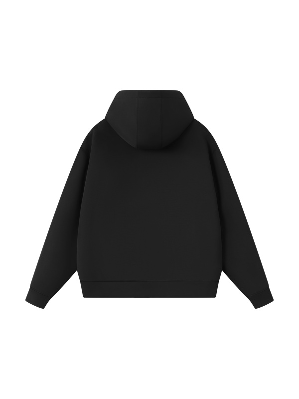 Unisex Drop Shoulder Full Zip Hoodie