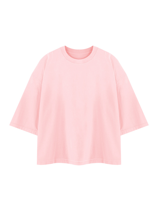 Unisex Vintage Wash Sunfade Boxy T-Shirt