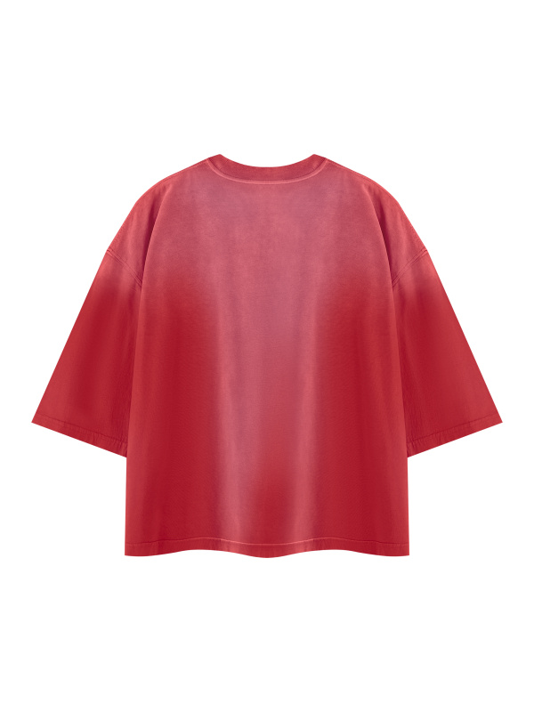 Unisex Vintage Wash Sunfade Boxy T-Shirt