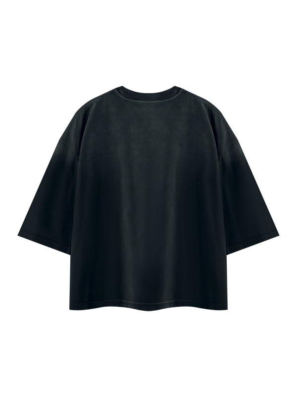 Unisex Vintage Wash Sunfade Boxy T-Shirt