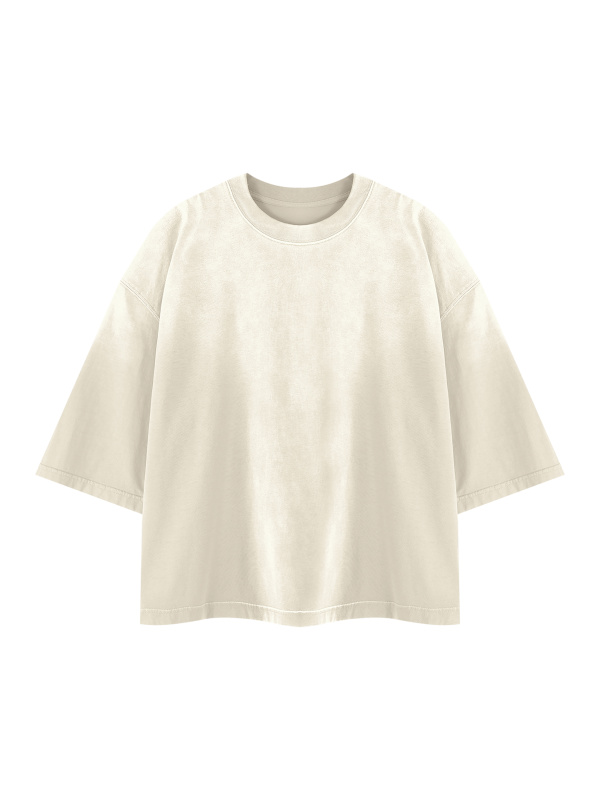 Unisex Vintage Wash Sunfade Boxy T-Shirt
