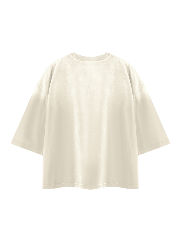 Unisex Vintage Wash Sunfade Boxy T-Shirt