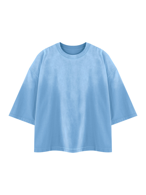 Unisex Vintage Wash Sunfade Boxy T-Shirt