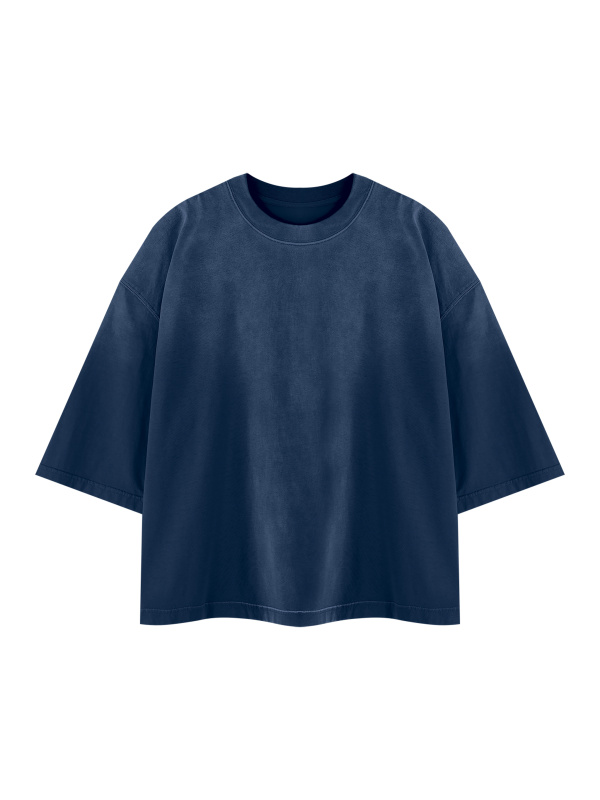 Unisex Vintage Wash Sunfade Boxy T-Shirt